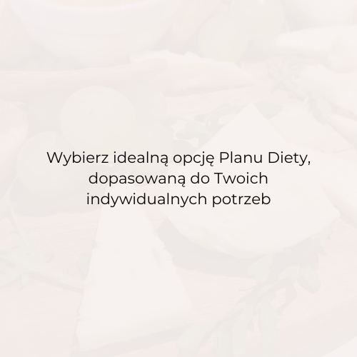 Plan dietetyczny