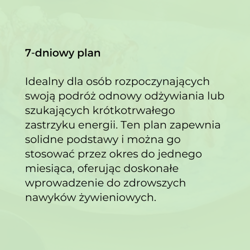 Plan dietetyczny
